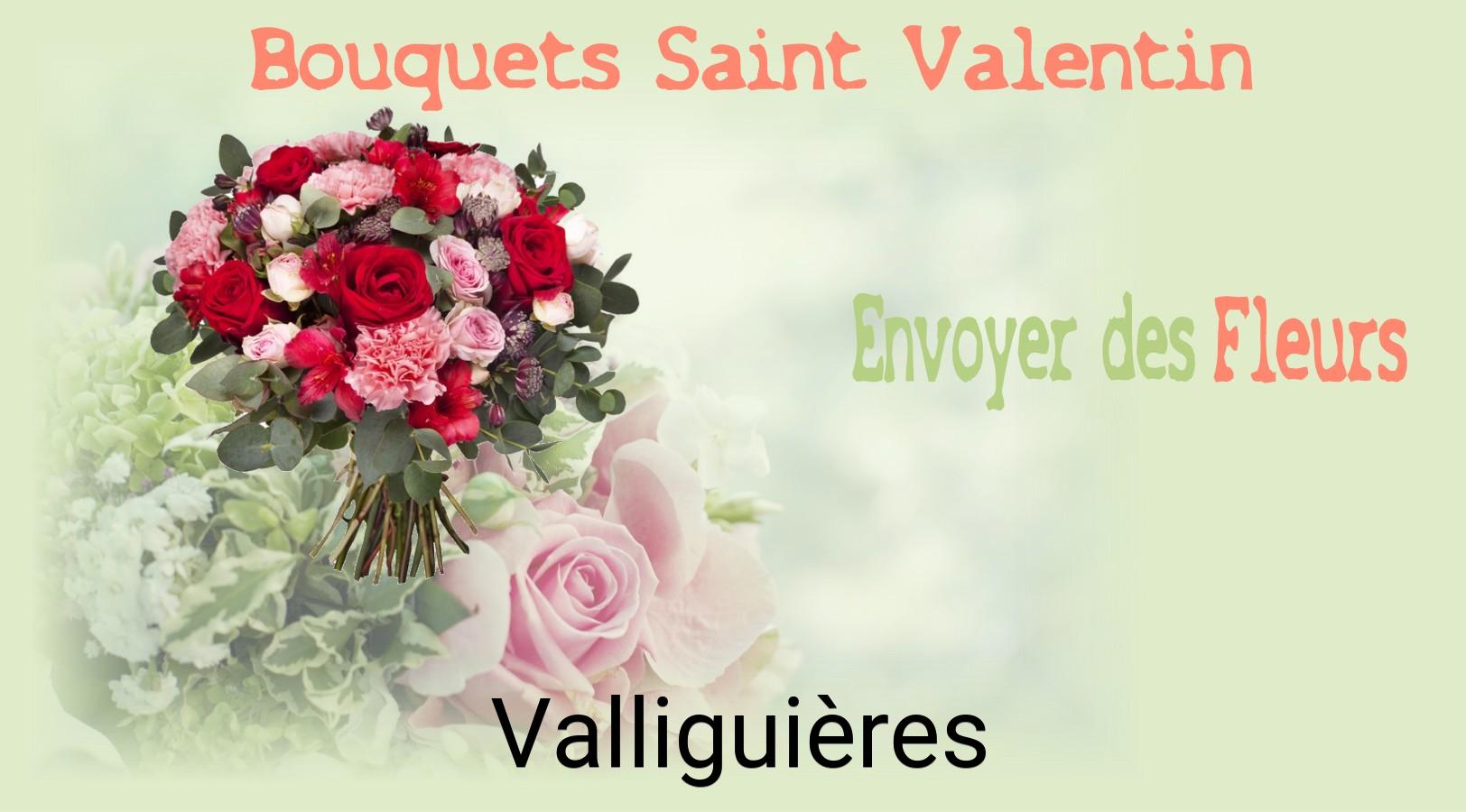 Roses de Saint-Valentin livrées à Valliguières